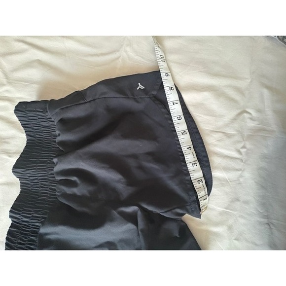 Old Navy Girls Mid Rise Active Running Shorts Elastic Waist Size M 8-9 Black - Picture 8 of 13